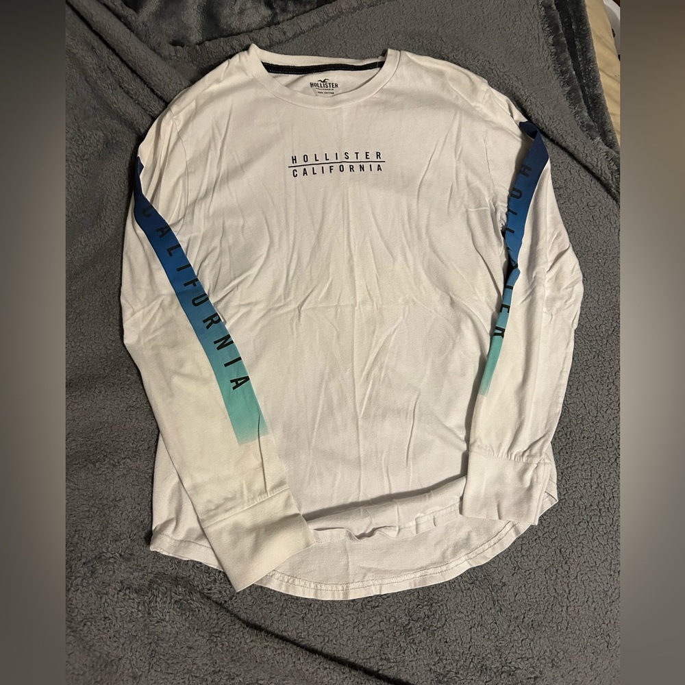 Hollister White Long Sleeve Top